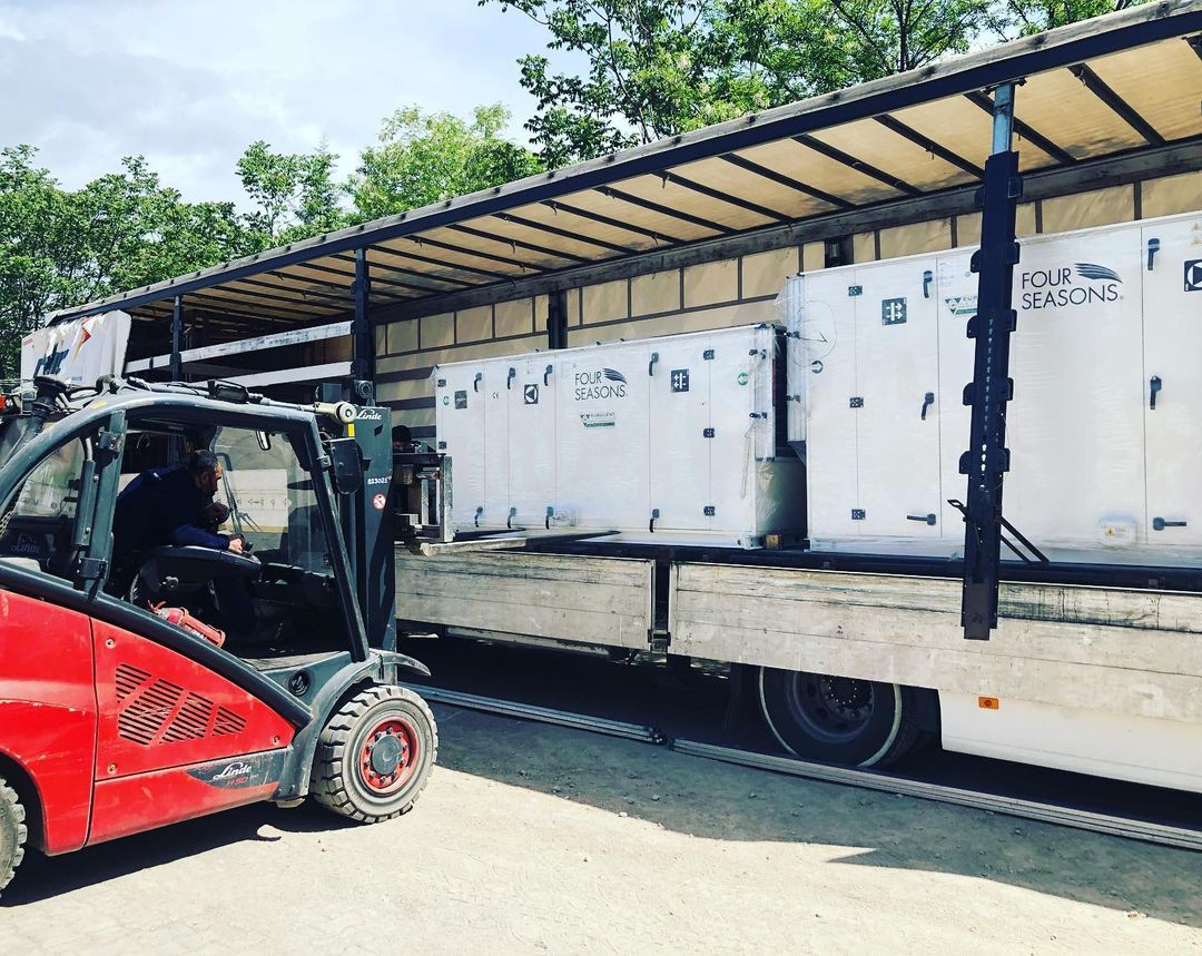 Malatya Çalık Holding VRF iklimlendrime İşi tamamlandı.
